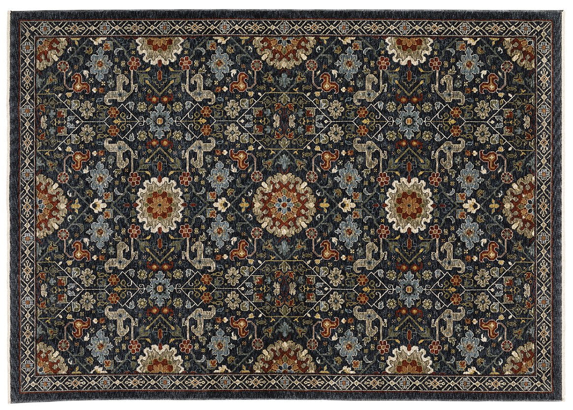 Oriental Weavers Area Rugs Aberdeen Area Rugs 6B Navy Persian By OWRugs In 8 Sizes