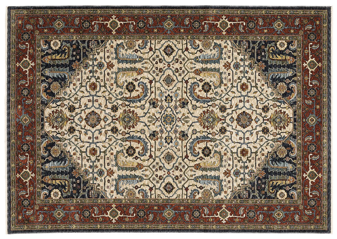 Oriental Weavers Area Rugs Aberdeen Area Rugs 752W Grey Persian By OWRugs In 8 Sizes