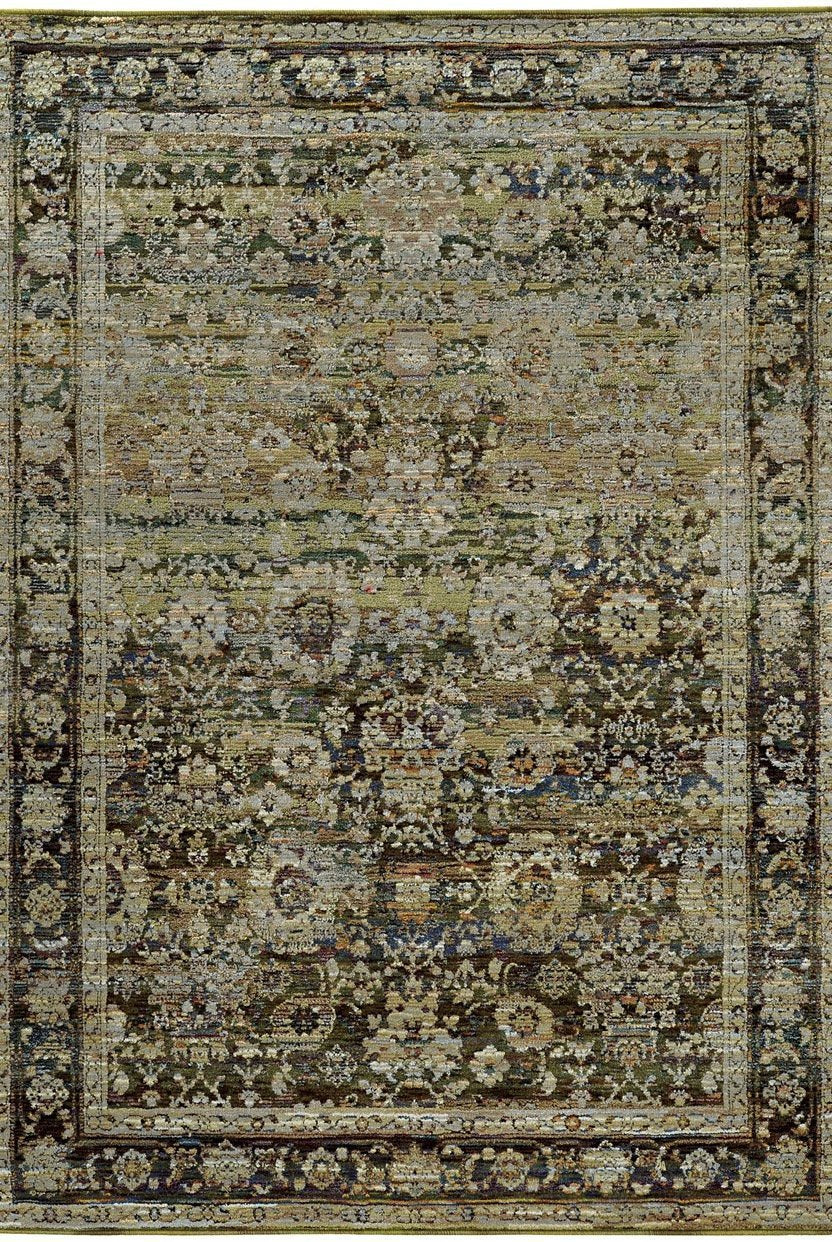 Oriental Weavers Area Rugs Andorra Area Rugs 7125c Multi Nylon/Poly Blend Made in USA