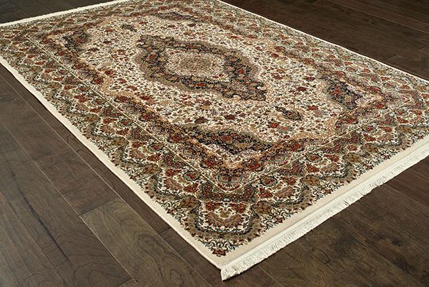 Masterpiece Beige Area Rug 5560W 2 Million PT Fine Polypropylene