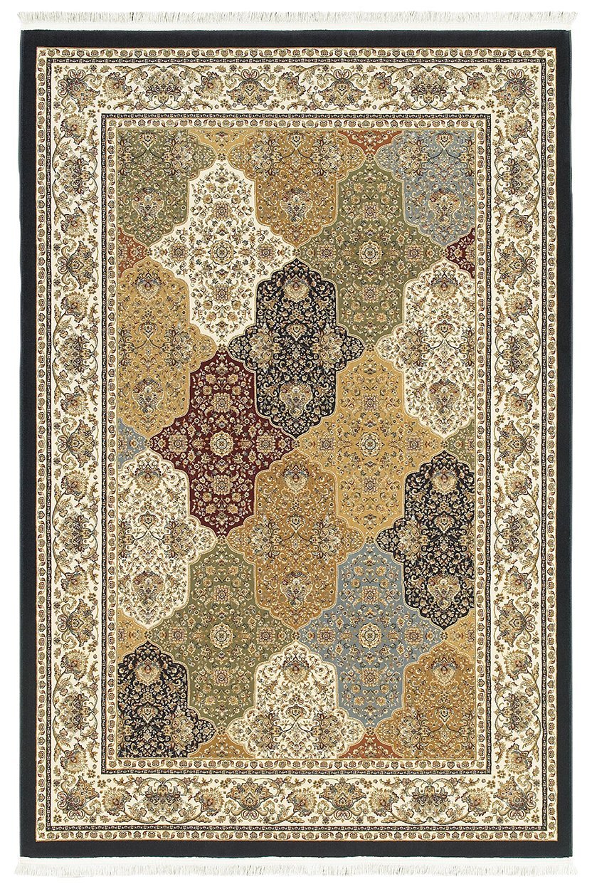 Oriental Weavers Area Rugs Masterpiece Multi Navy Area Rug 1331X 2 Million PT Fine Polypropylene