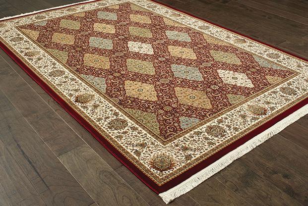 Masterpiece Red Area Rug 530M 2 Million PT Fine Polypropylene