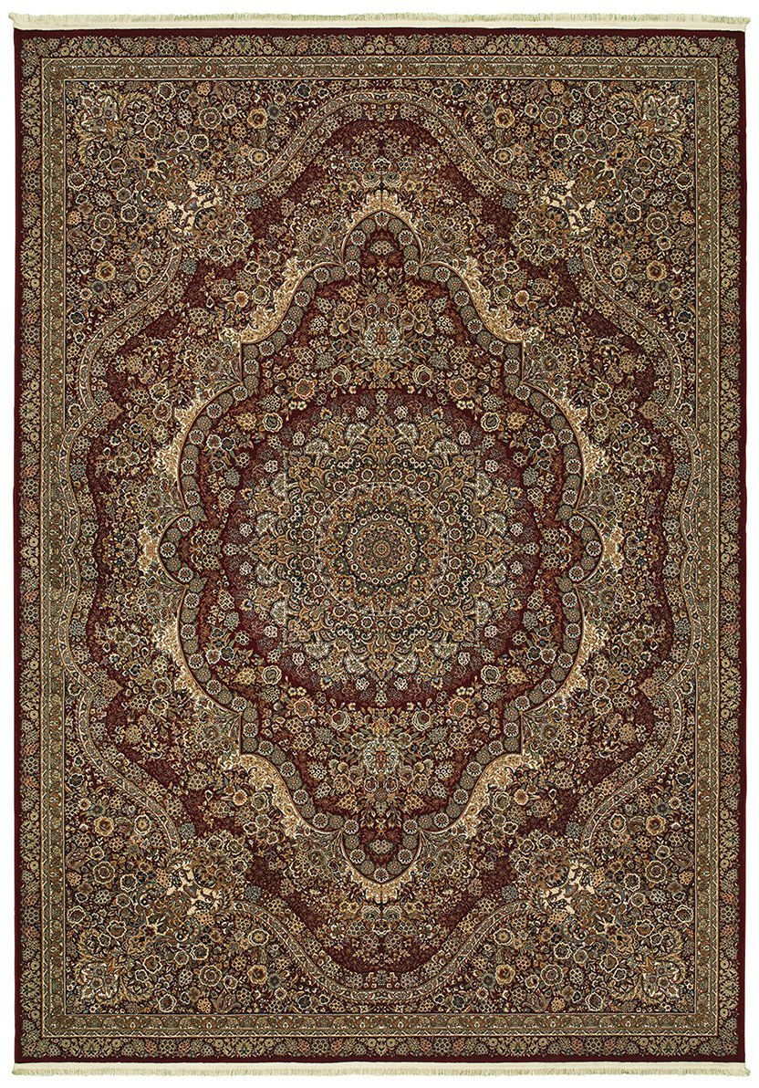 Oriental Weavers Area Rugs Masterpiece Red Area Rug 8022R 2 Million PT Fine Polypropylene