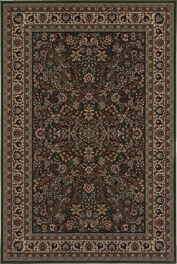 Oriental Weavers Area Rugs OW Rugs Ariana Area Rugs 213g Green Polypropylene Made In USA