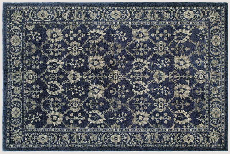 Richmond Area Rugs By OW Rugs Design 8020k Blue Rug From Egypt