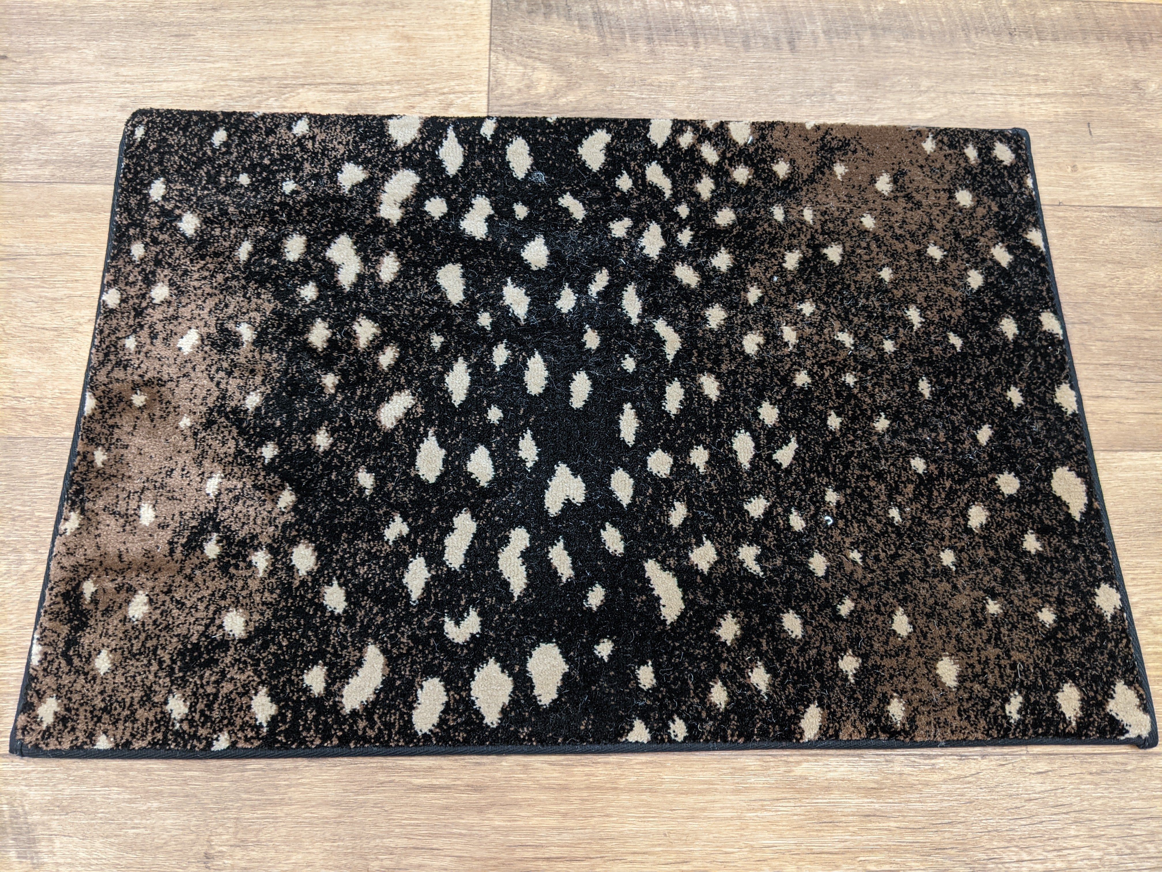 Prestige Mills Stair Runners Deerfield 77 Coffee Animal Print By Prestige In Assorted Sizes