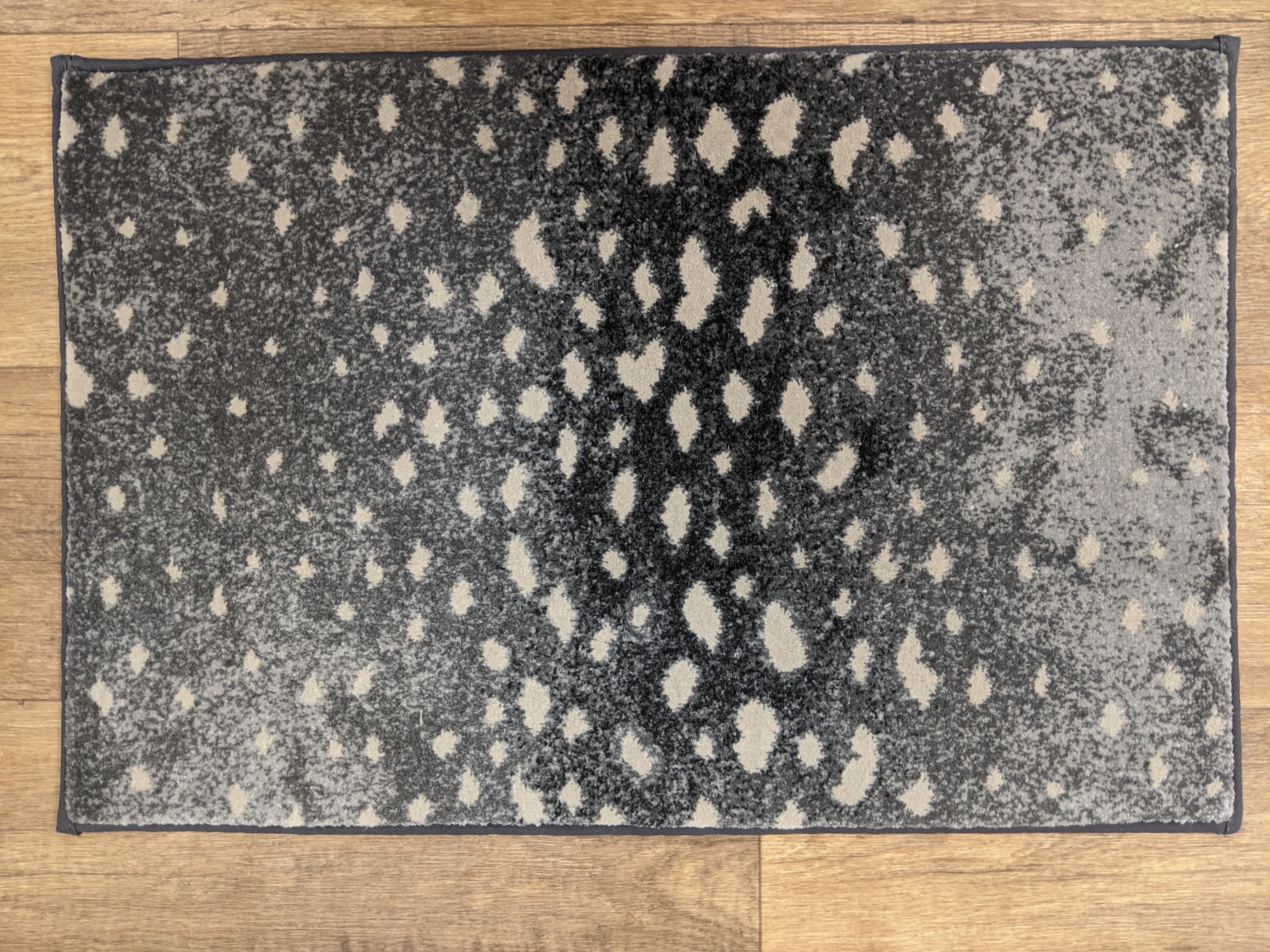 Prestige Mills Stair Runners Deerfield 85 Pewter Animal Print By Prestige In Assorted Sizes