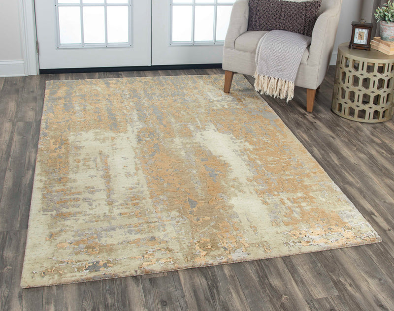 Rizzy Home Area Rugs Artistry Area Rug ARY102 Beige By Rizzy Home