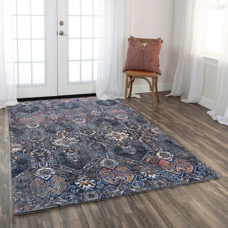Rizzy Home Area Rugs Signature Area Rug SGN693 Multi In 12 Sizes