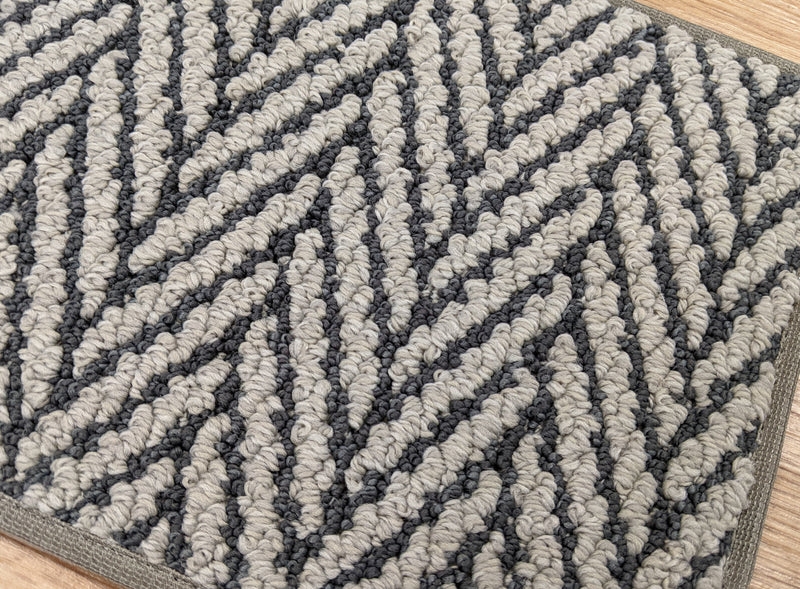 Only Natural Herringbone Carbon ZZ010-518  Area Rugs and Runners