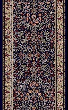 RunnerUSA Stair Runner Jewel Navy Stair Runner 4114 26in 163140 Sold By the Foot