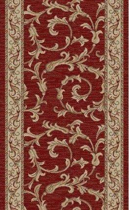RunnerUSA Stair Runner Jewel Red Stair Runner 4390 26in 163134 Sold By the Foot