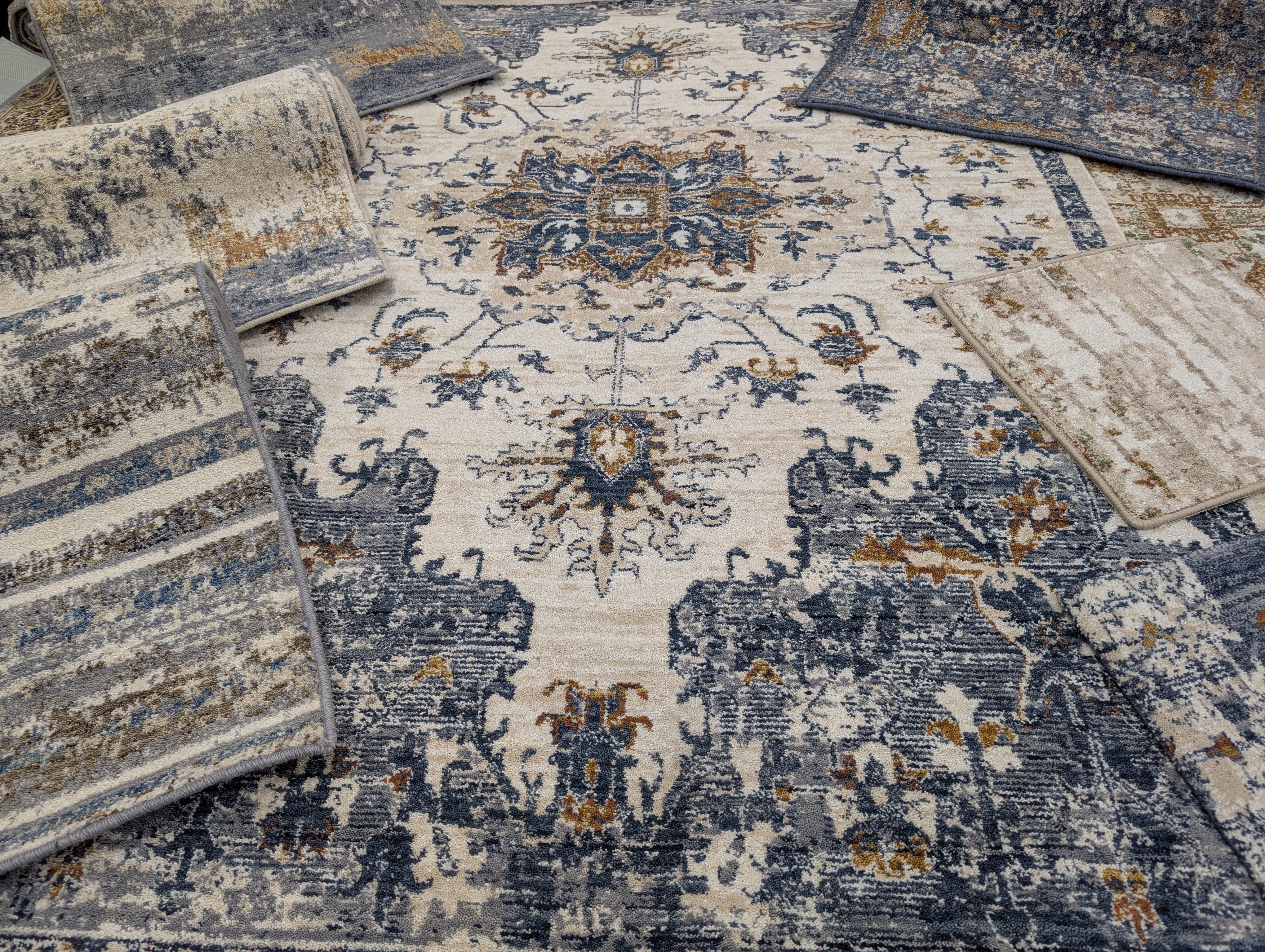 Ventura Area Rugs-Stair Runners and Stair Treads By RizzyHome