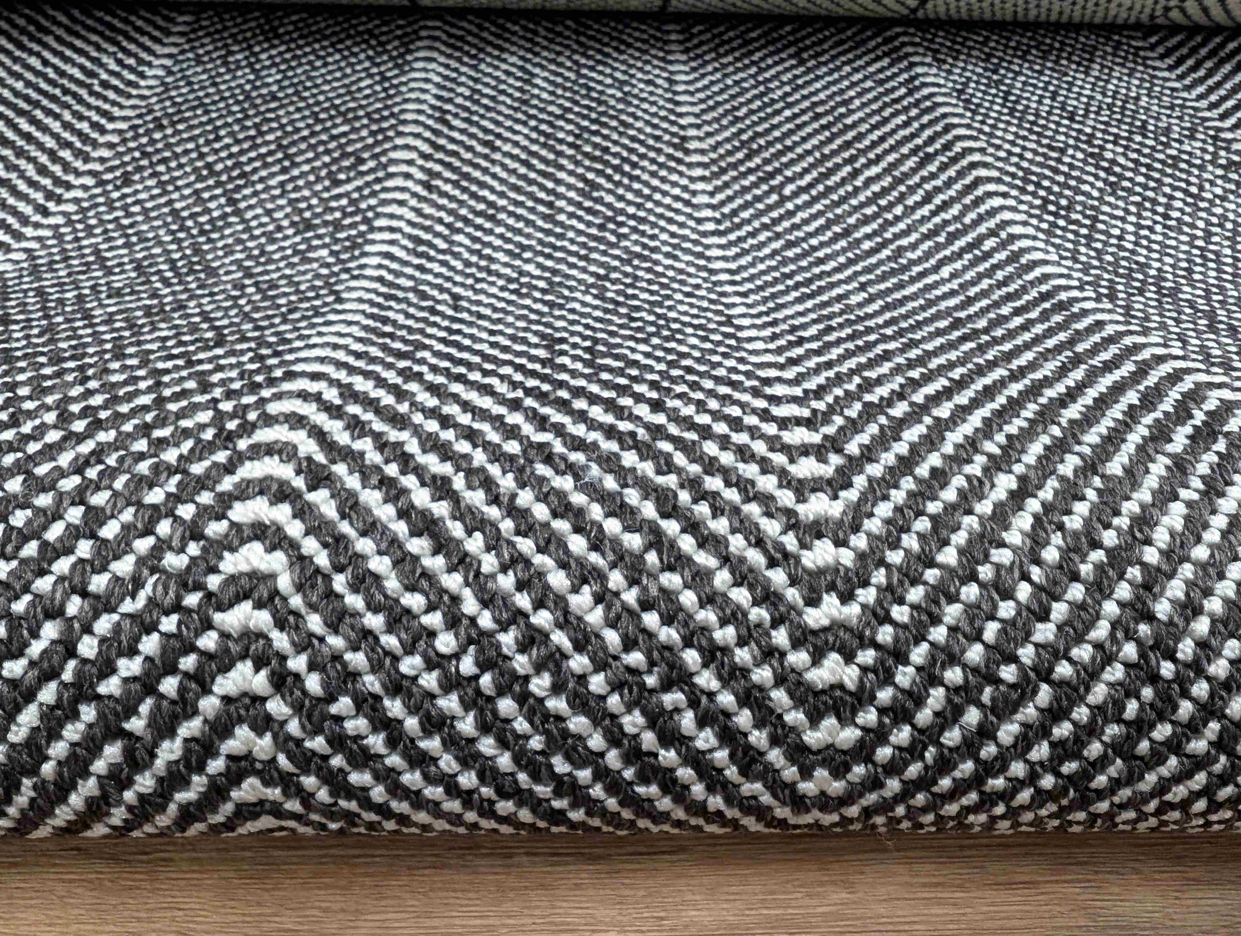 Prishi Indoor-Outdoor Herringbone Stair Runner-Stair Treads and Area Rugs