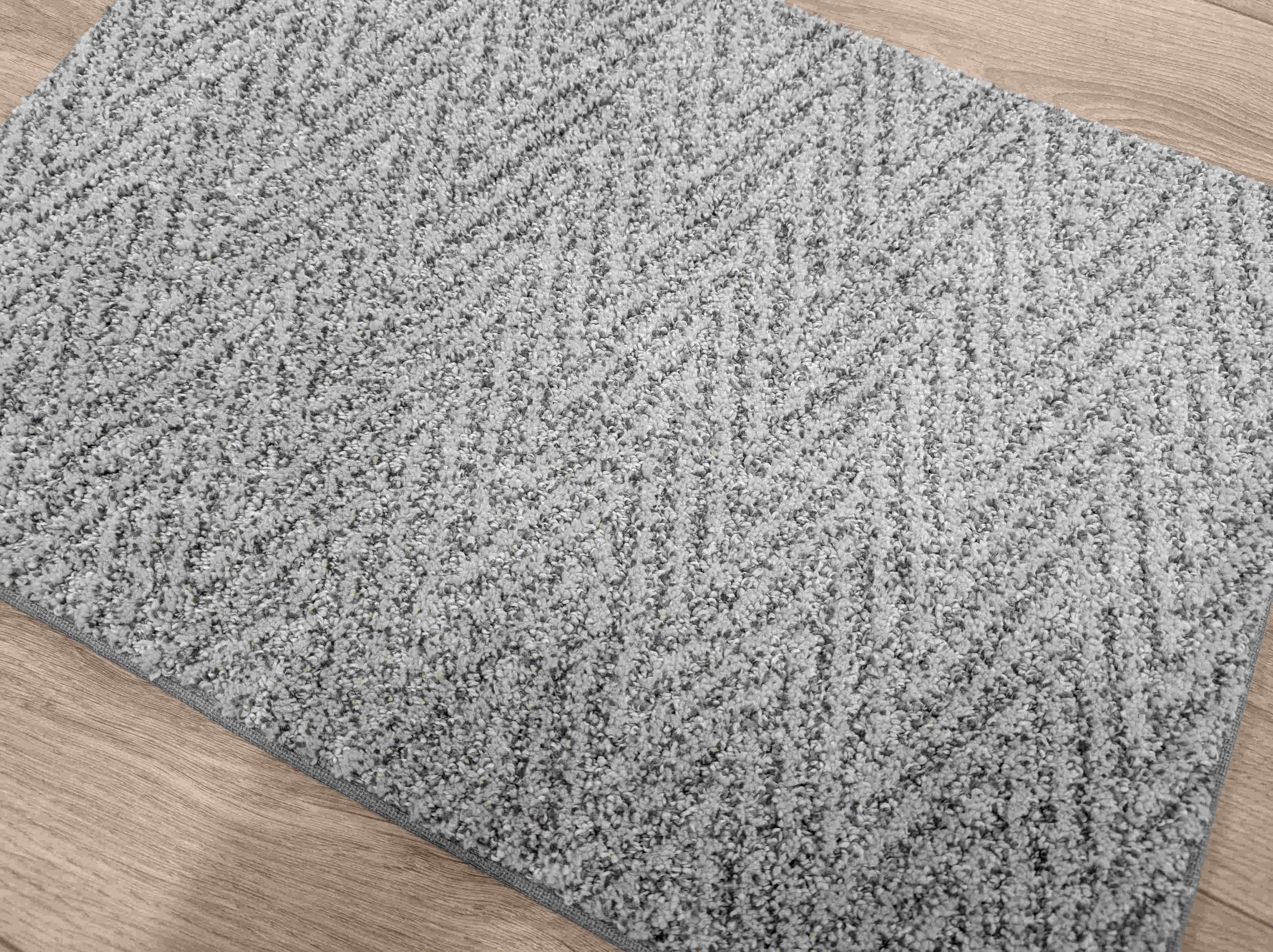Anderson Tuftex Custom Stair Runner Herringbone Stair Runner ZZ258-572 Mindful Grey in Many Sizes