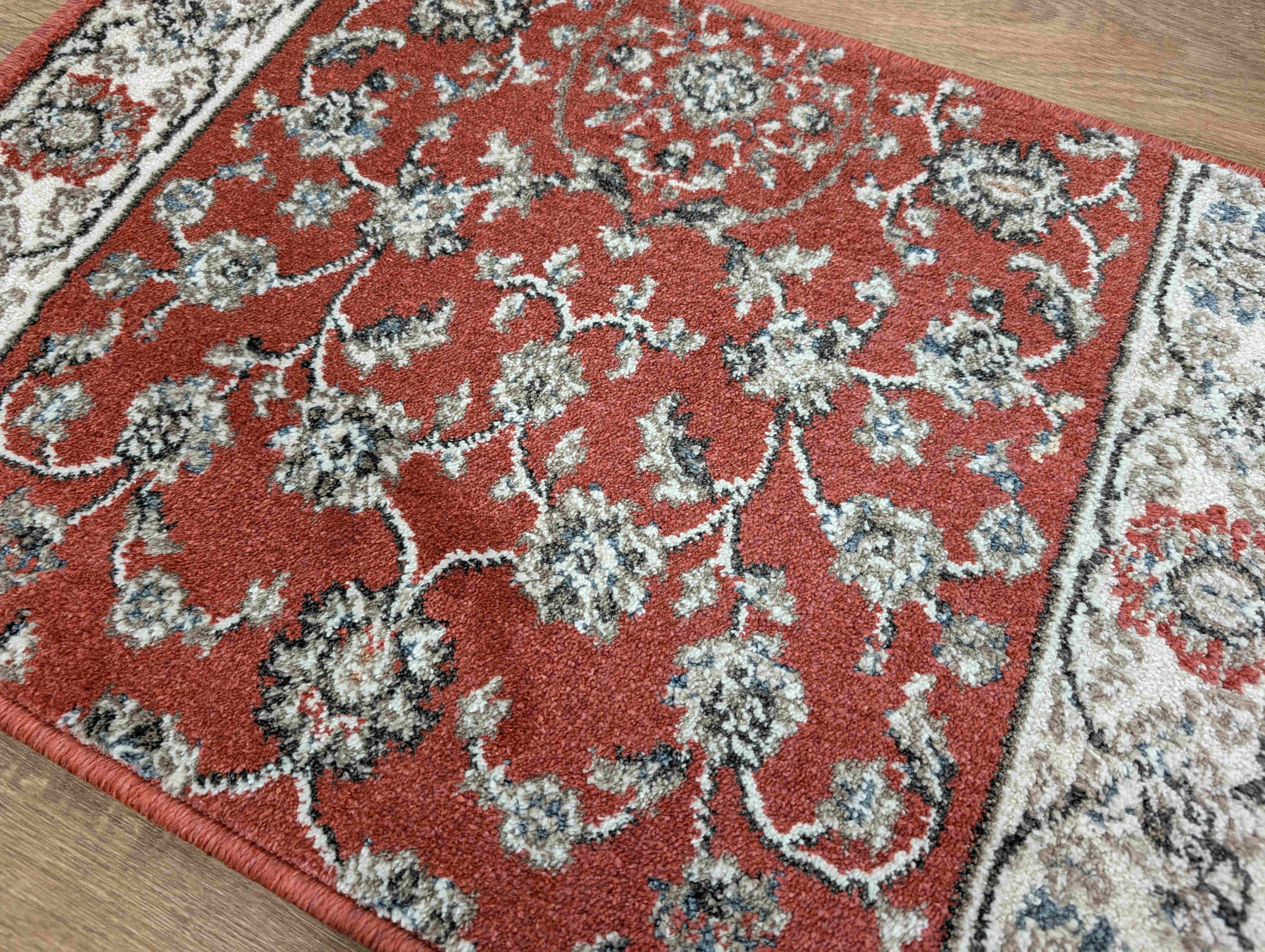 Central Oriental Stair Runners Heirloom Rust Stair Runner 6112CAW 26in and 33in with Rugs