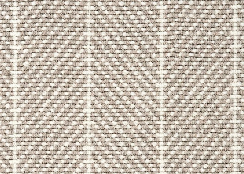 Couristan Stair Runners Canterbury 6359-0006 Sand Herringbone Wool Assorted Products