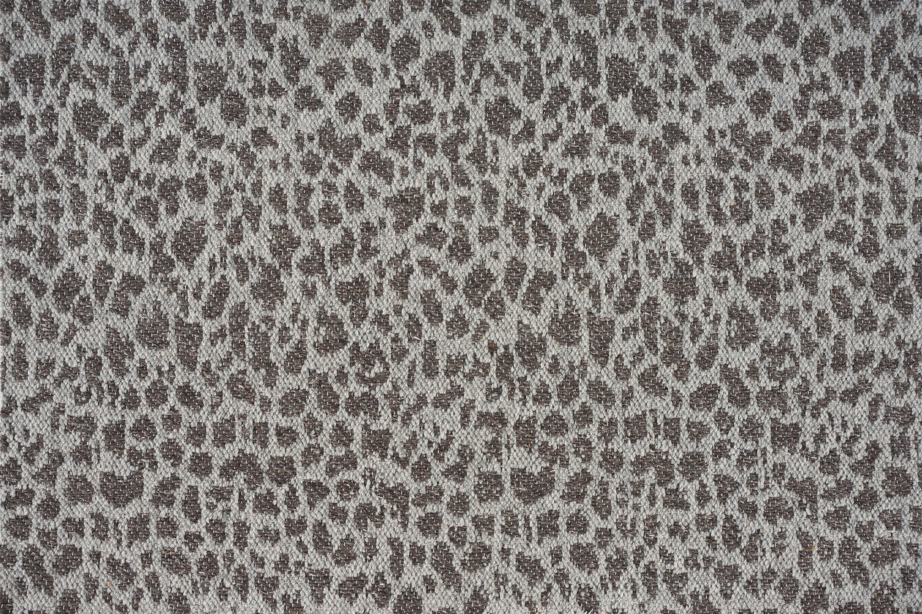 Nourison Stair Runners Naturals Cheetah Carbon Stair Runner-Stair Treads and Matching Area Rugs