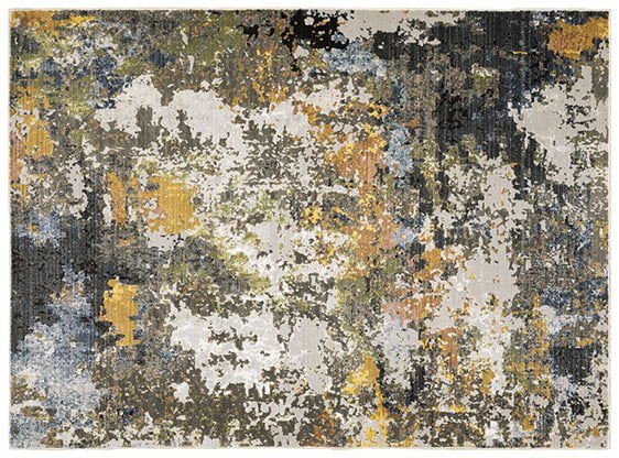 Caravan Area Rugs 502X Multi Colored Stair Runners and Stair Treads