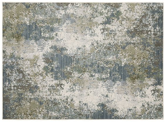 Oriental Weavers Area Rugs Caravan Area Rugs 5090E Multi Colored W/ Stair Runners and Stair Treads