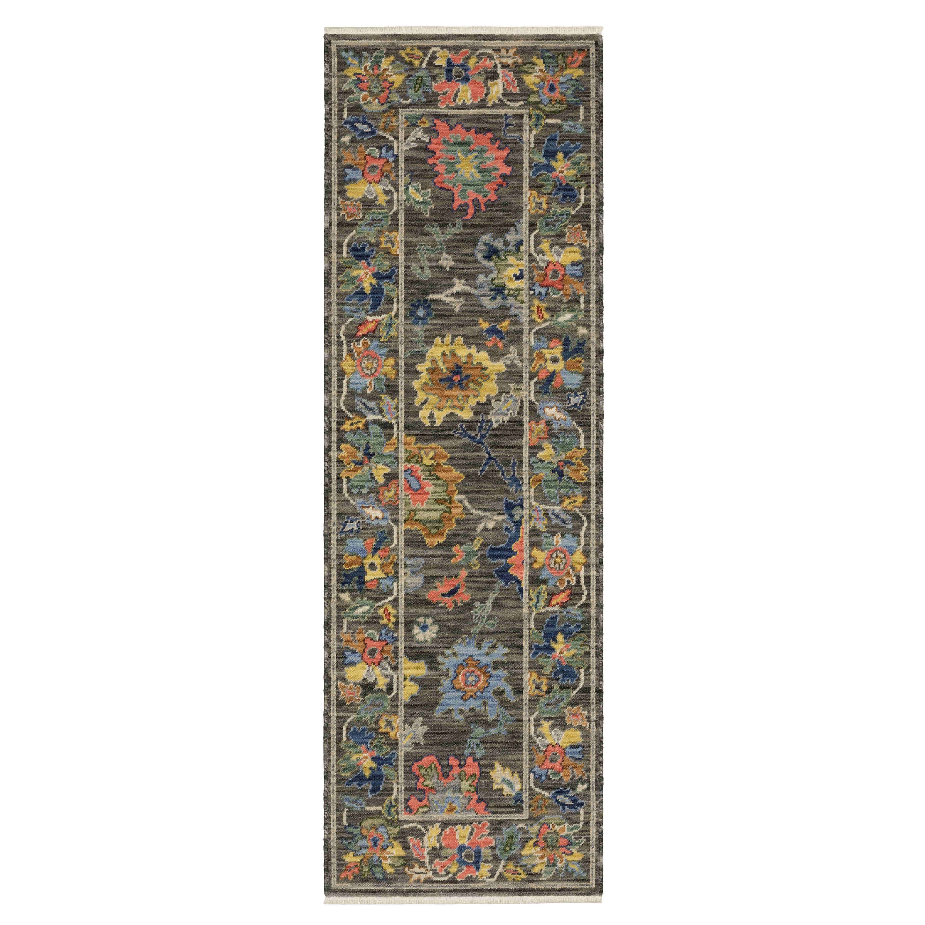 Oriental Weavers Area Rugs Lucca Area Rugs 2889e Oushak Grey Wool-Nylon Blend In 8 Sizes