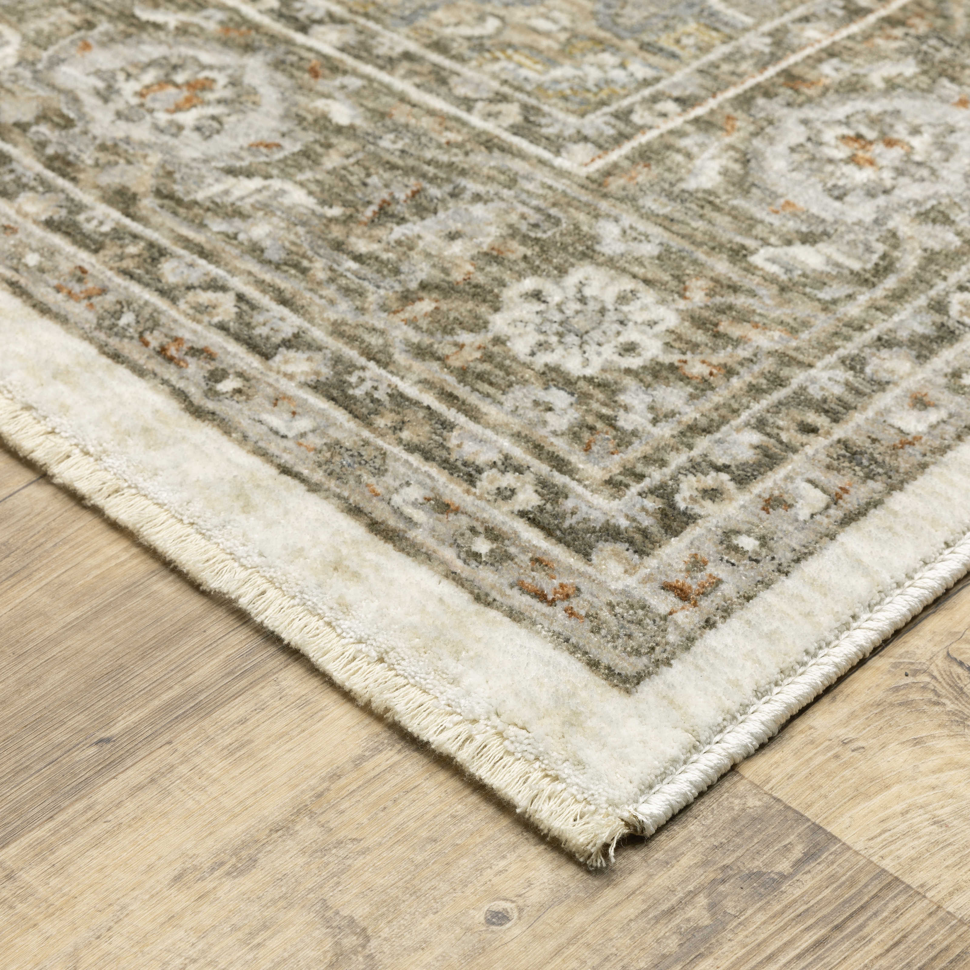 Oriental Weavers Area Rugs Maharaja Area Rugs 1144Y Ivory-Gold By OWRugs