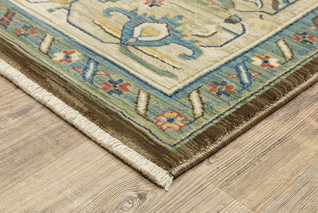 OW Rugs Area Rugs Francesca Area Rugs FR09M Brown In Multiple Sizes