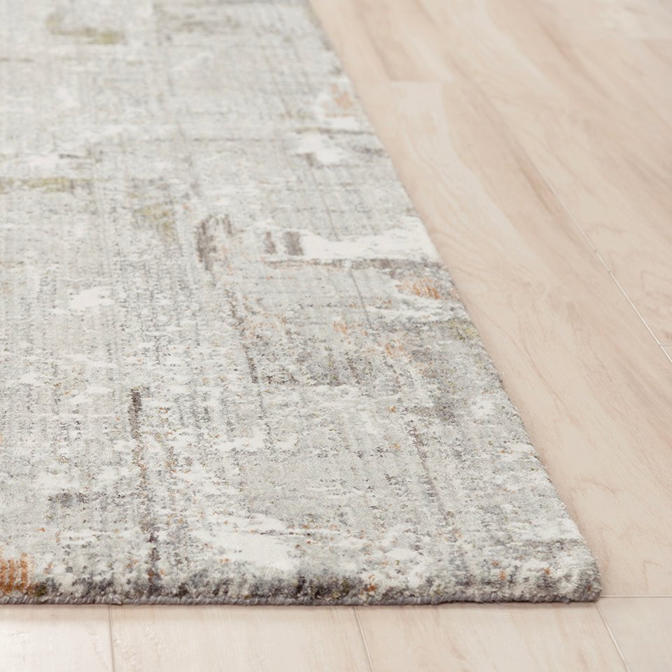 Rizzy Home Area Rugs Anatolia Area Rugs ANT740 Grey in 21 Sizes Hand Washed and Hand Finished
