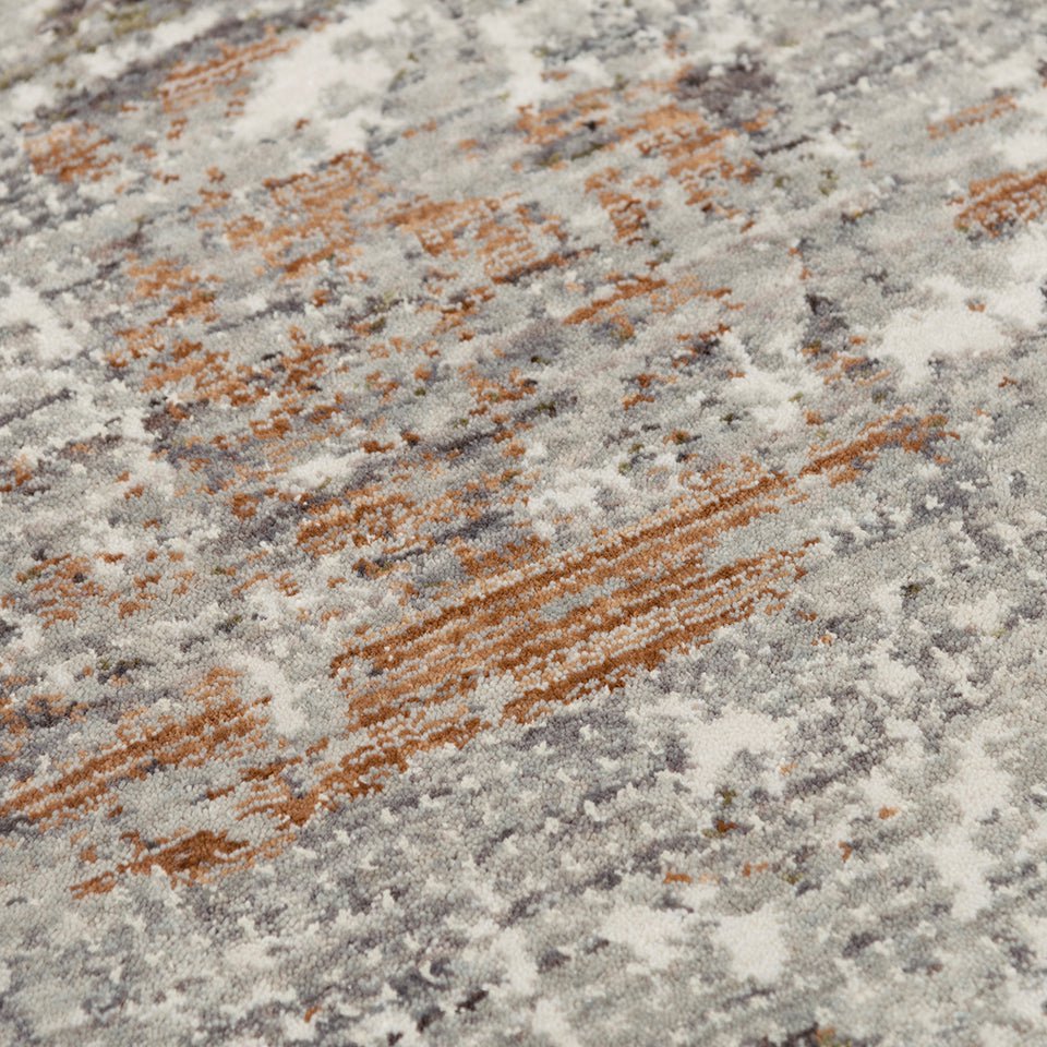 Rizzy Home Area Rugs Anatolia Area Rugs ANT740 Grey in 21 Sizes Hand Washed and Hand Finished