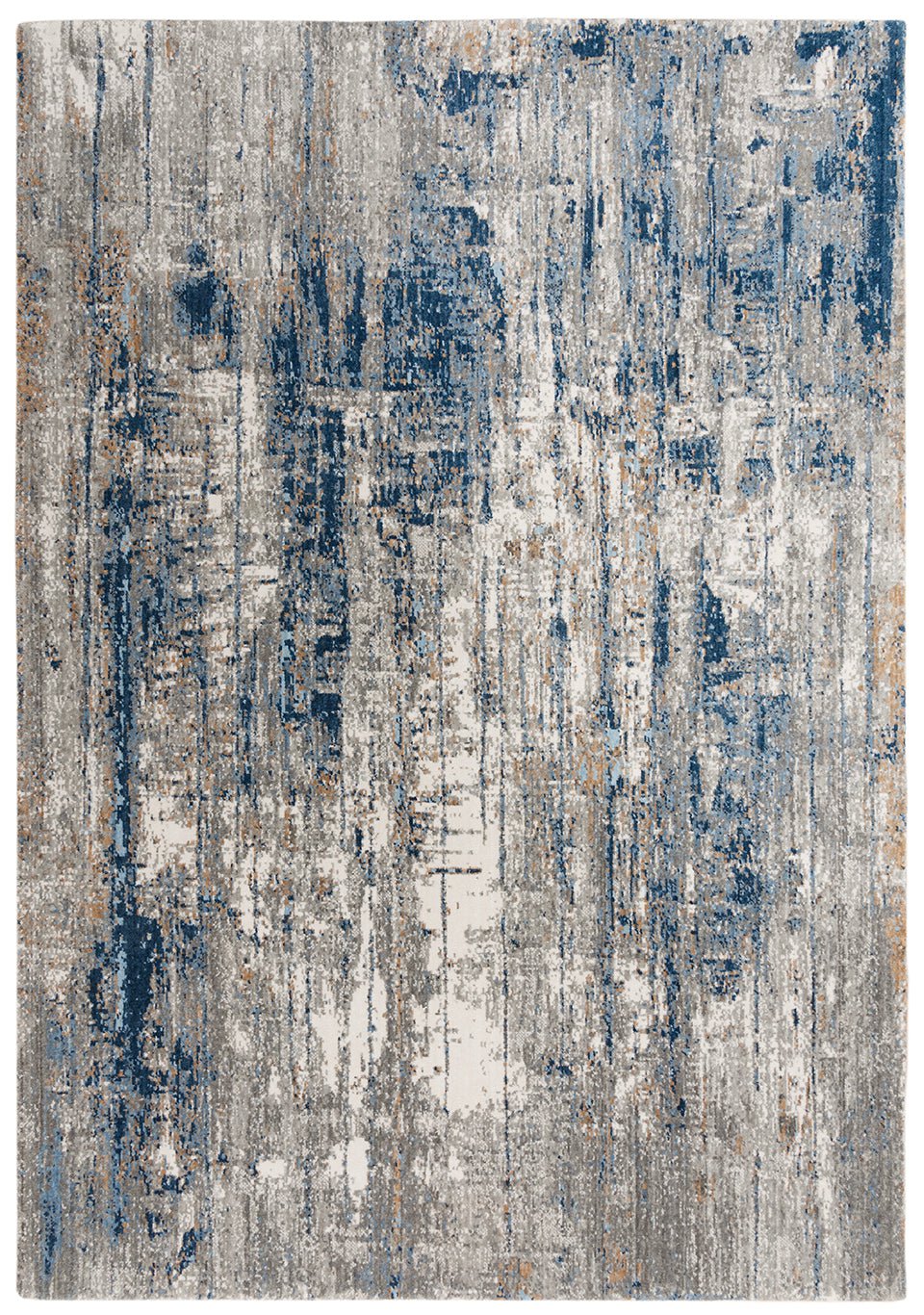Ant Rug Anatolia Area Rugs ANT-744 Blue in 21 Sizes Hand Washed and Finished