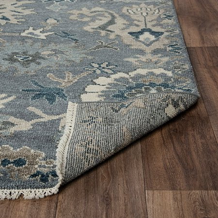 Ashton ATN922 Grey Area Rugs in 6 Standard Sizes By Rizzy Home