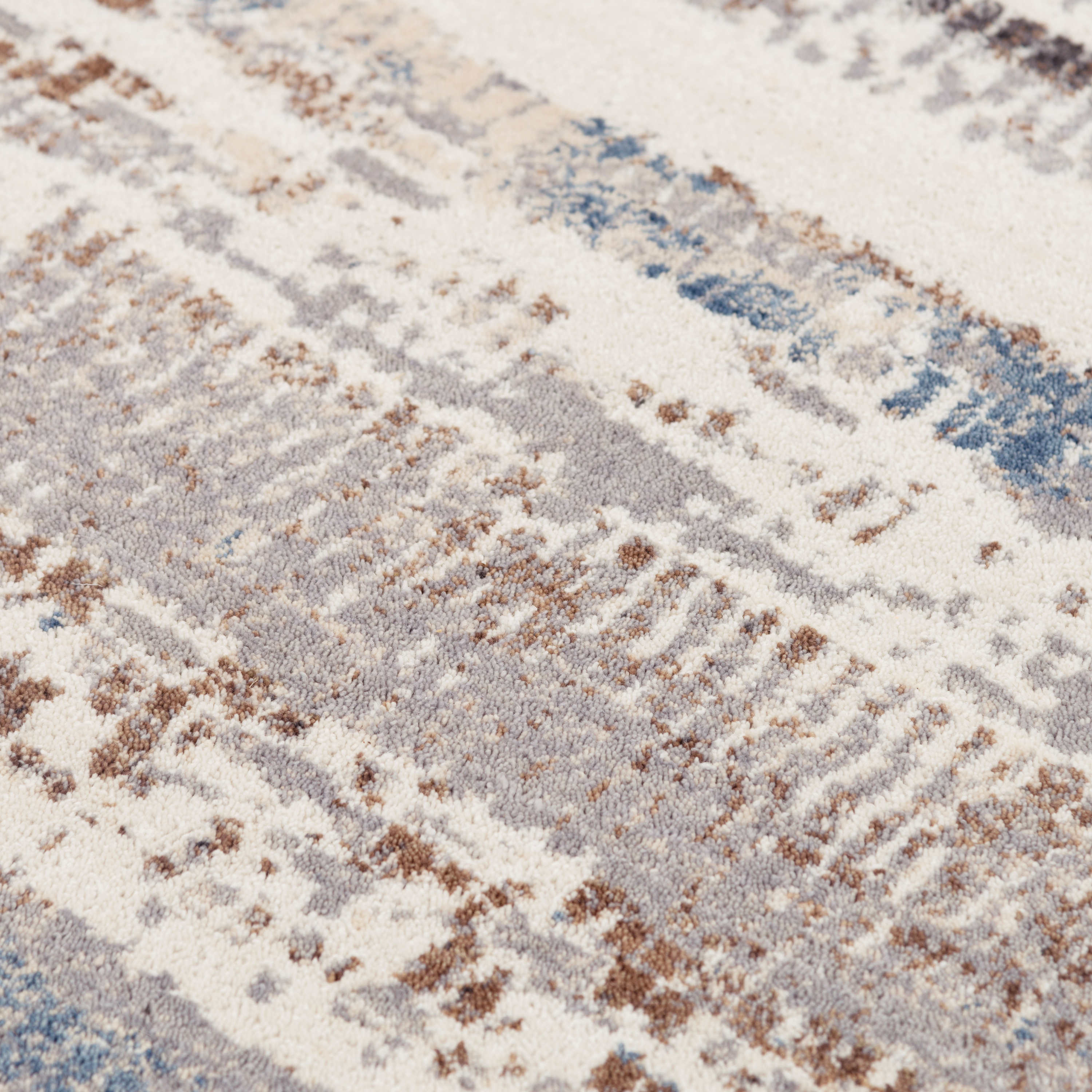 Rizzy Home Area Rugs Ventura Area Rugs VRA746 Beige-Blue in 20 Sizes