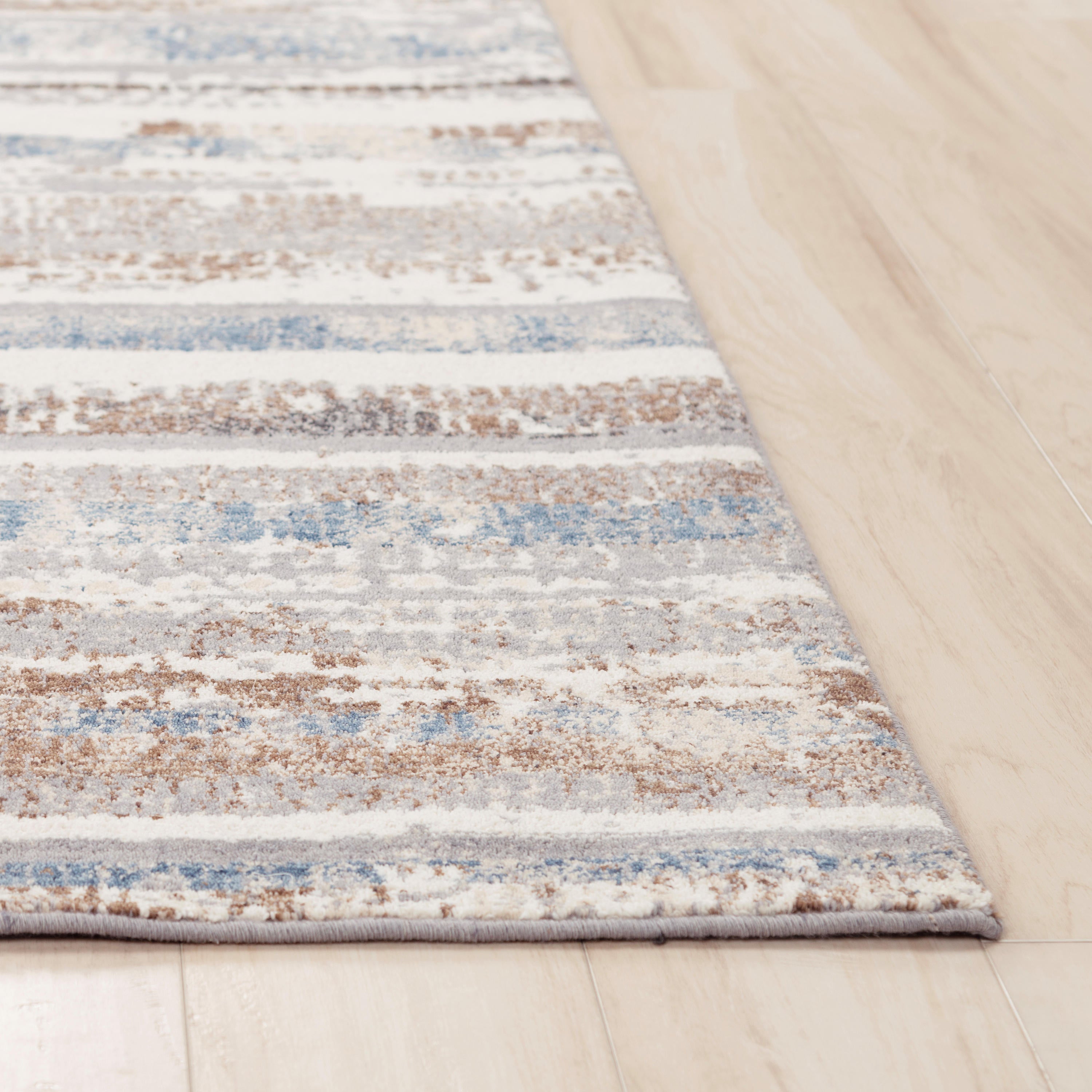 Rizzy Home Area Rugs Ventura Area Rugs VRA746 Beige-Blue in 20 Sizes