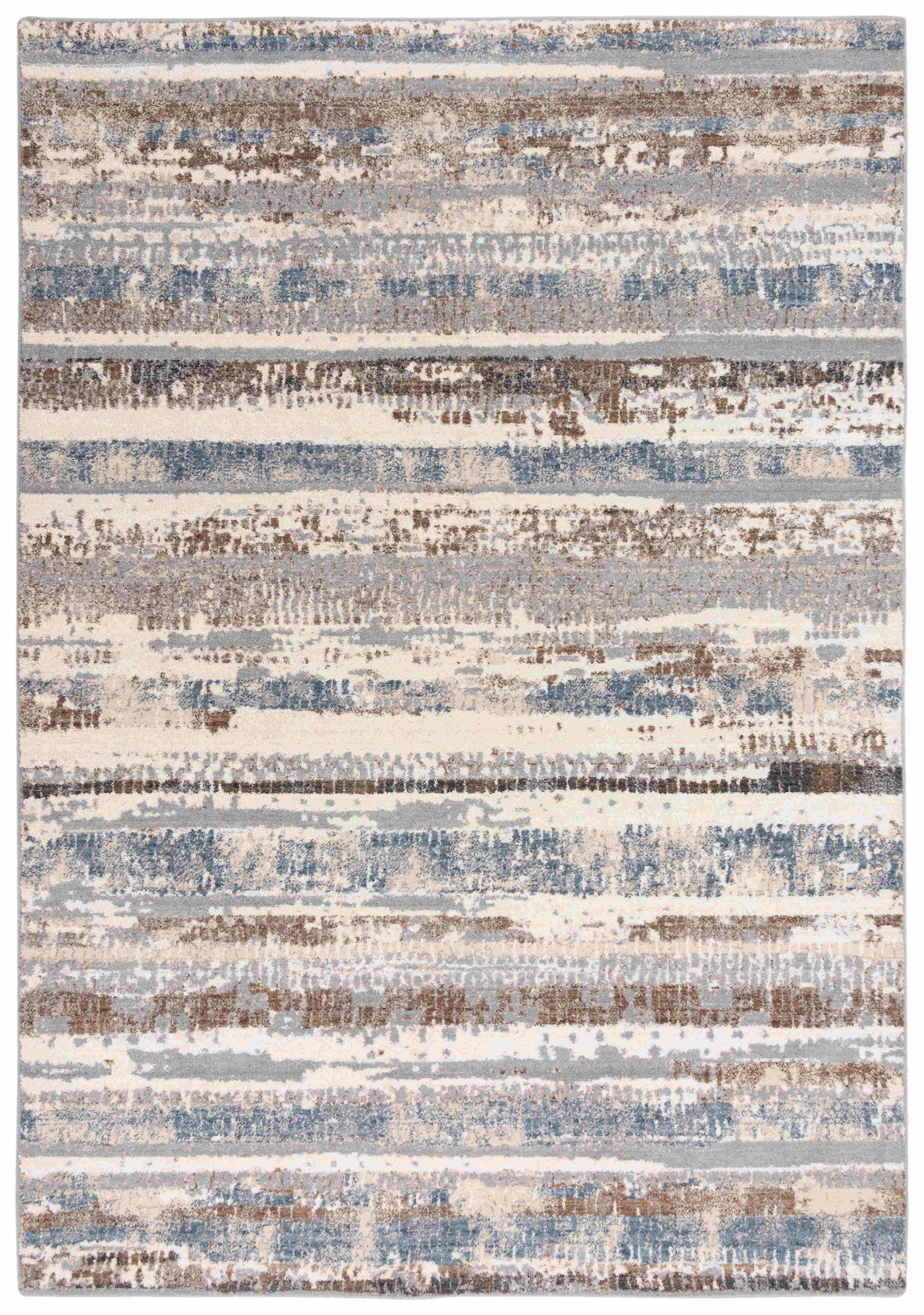 Rizzy Home Area Rugs Ventura Area Rugs VRA746 Beige-Blue in 20 Sizes