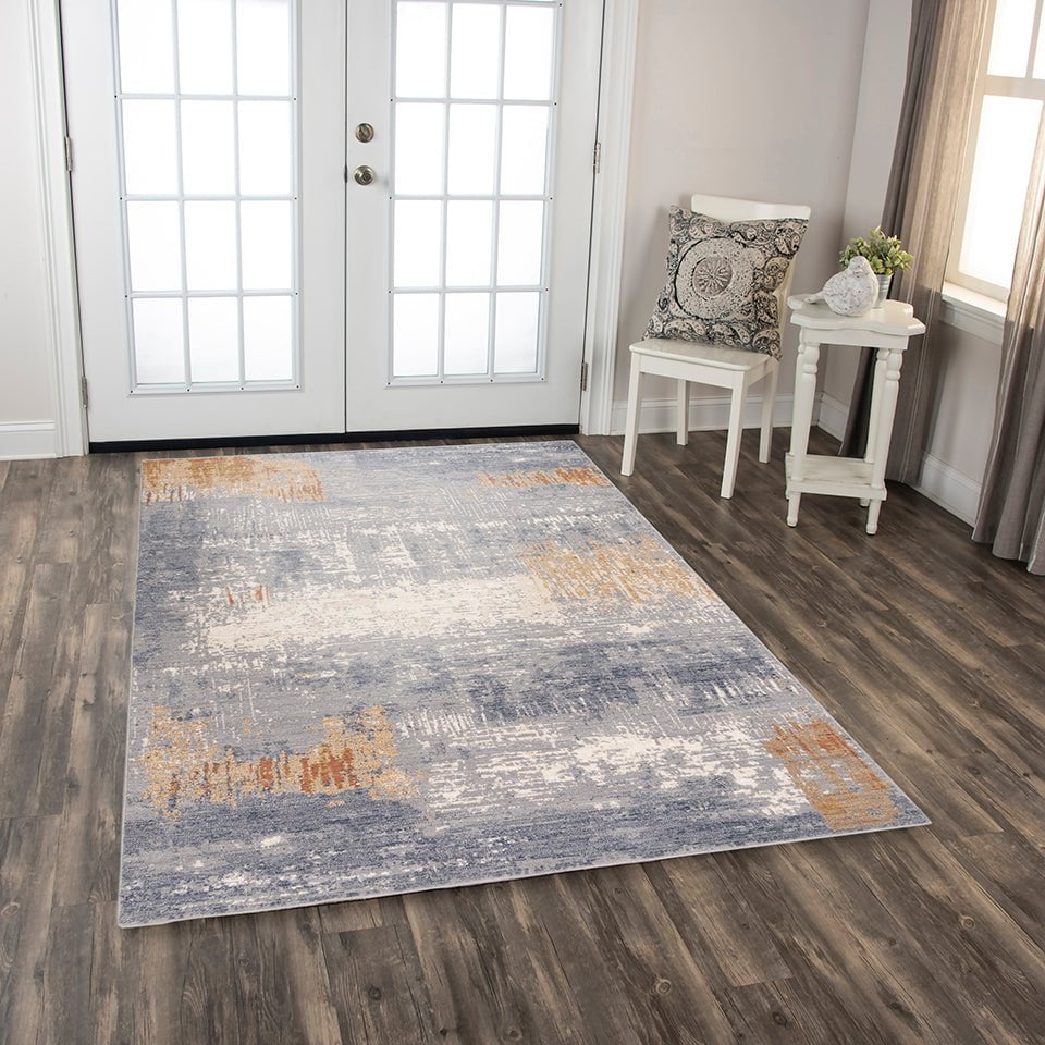 Rizzy Home Area Rugs Ventura Area Rugs VRA747 Beige-Brown in 20 Sizes