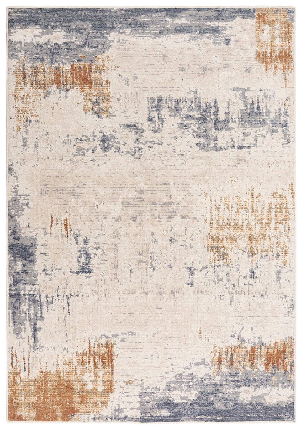 Rizzy Home Area Rugs Ventura Area Rugs VRA753 Beige-Brown in 20 Sizes