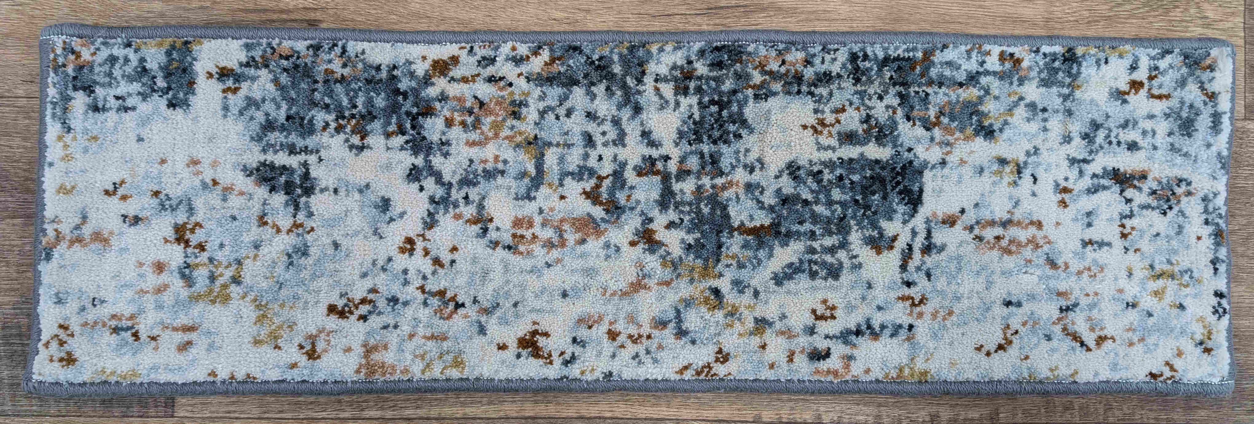 Rug Depot Home Area Rugs 30in x 9in Stair Tread-Sold Individually Jasper Area Rugs JAS740 Multi in 21 Sizes Hand Washed and Hand Finished