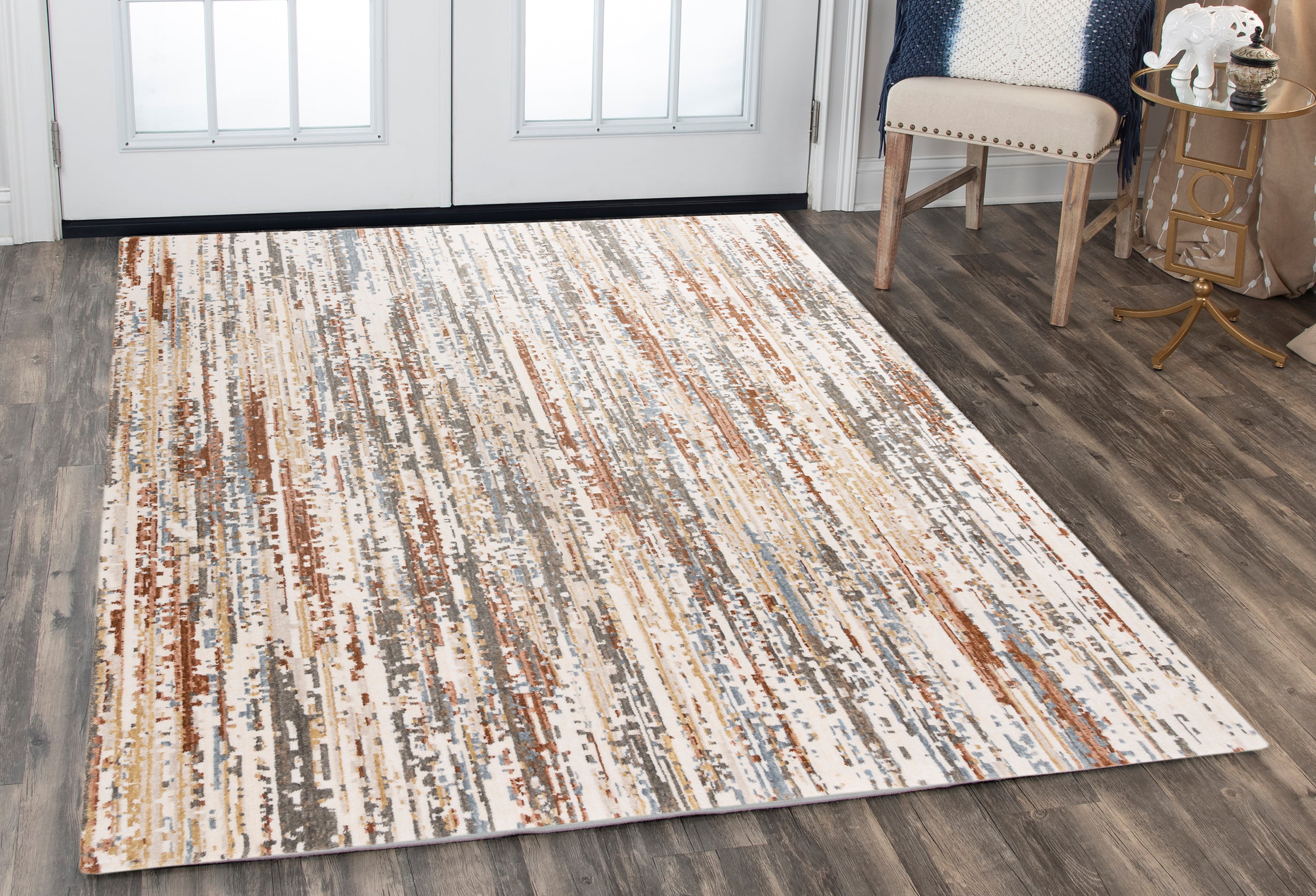 Rug Depot Home Area Rugs Jasper Area Rugs JAS733 Multi in 19 Sizes Hand Washed and Hand Finished