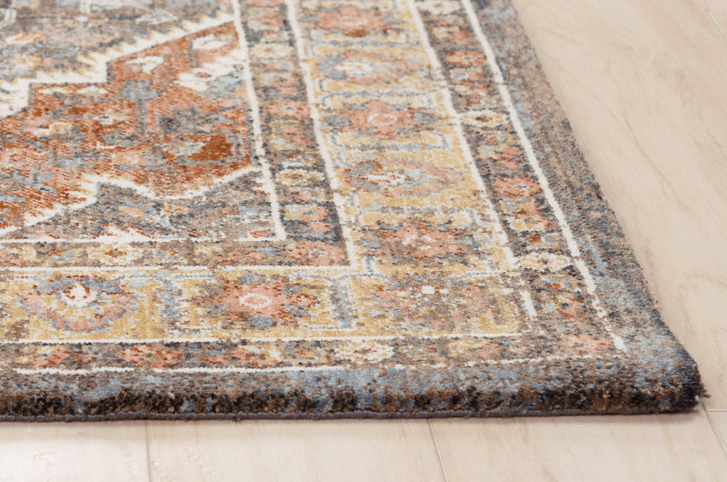 Rug Depot Home Area Rugs Jasper Area Rugs JAS736 Rust in 8 Sizes Hand Washed and Hand Finished
