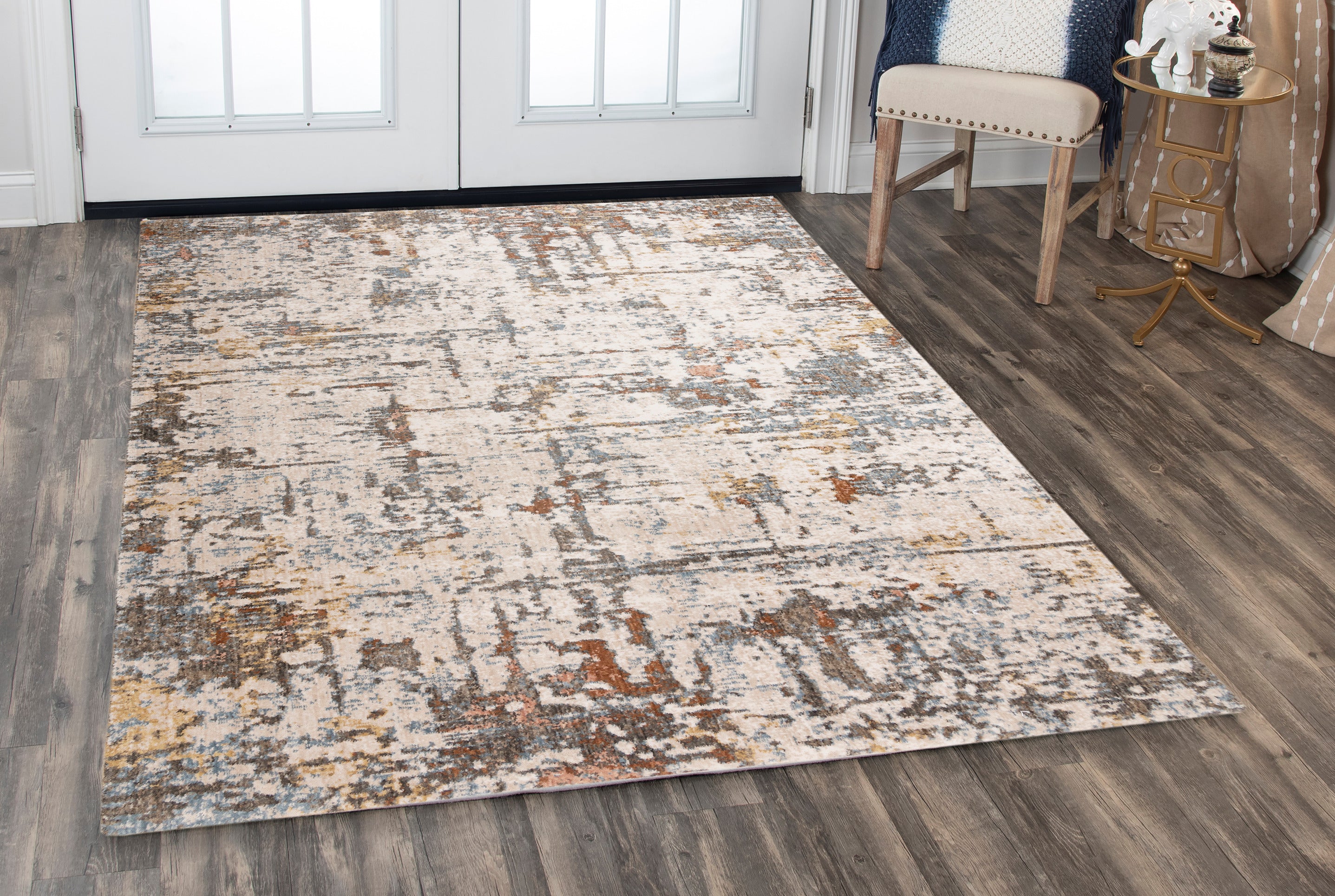 Rug Depot Home Area Rugs Jasper Area Rugs JAS739 Multi in 19 Sizes Hand Washed and Hand Finished