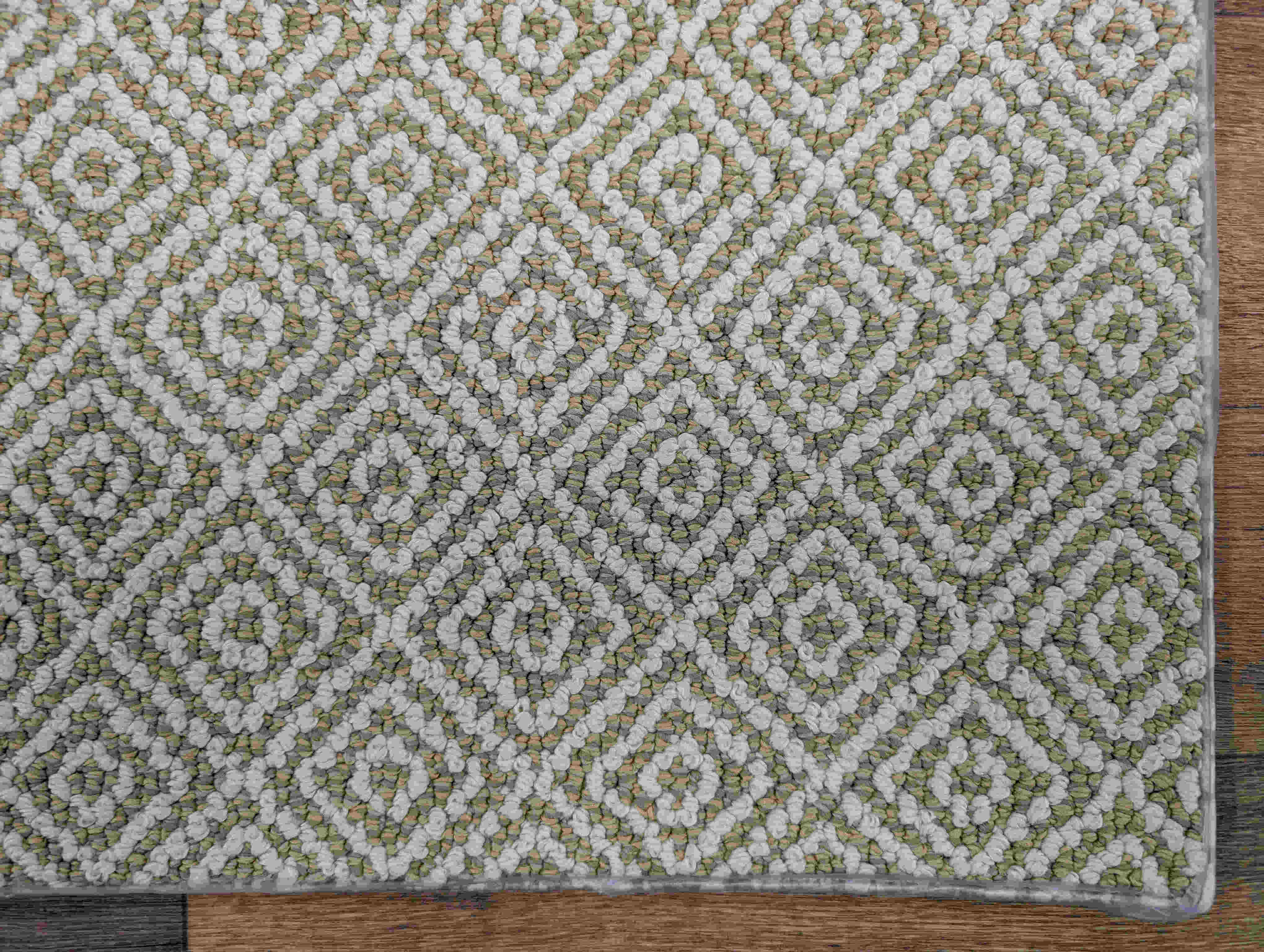 Rug Depot Home Stair Runners Stroll Trellis ZZ050-213 TwiLight Gold Stair Treads-Area Rugs and Stair Runners