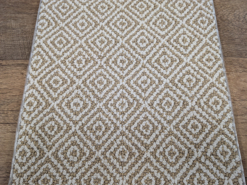 Rug Depot Home Stair Runners Stroll Trellis ZZ050-213 TwiLight Gold Stair Treads-Area Rugs and Stair Runners