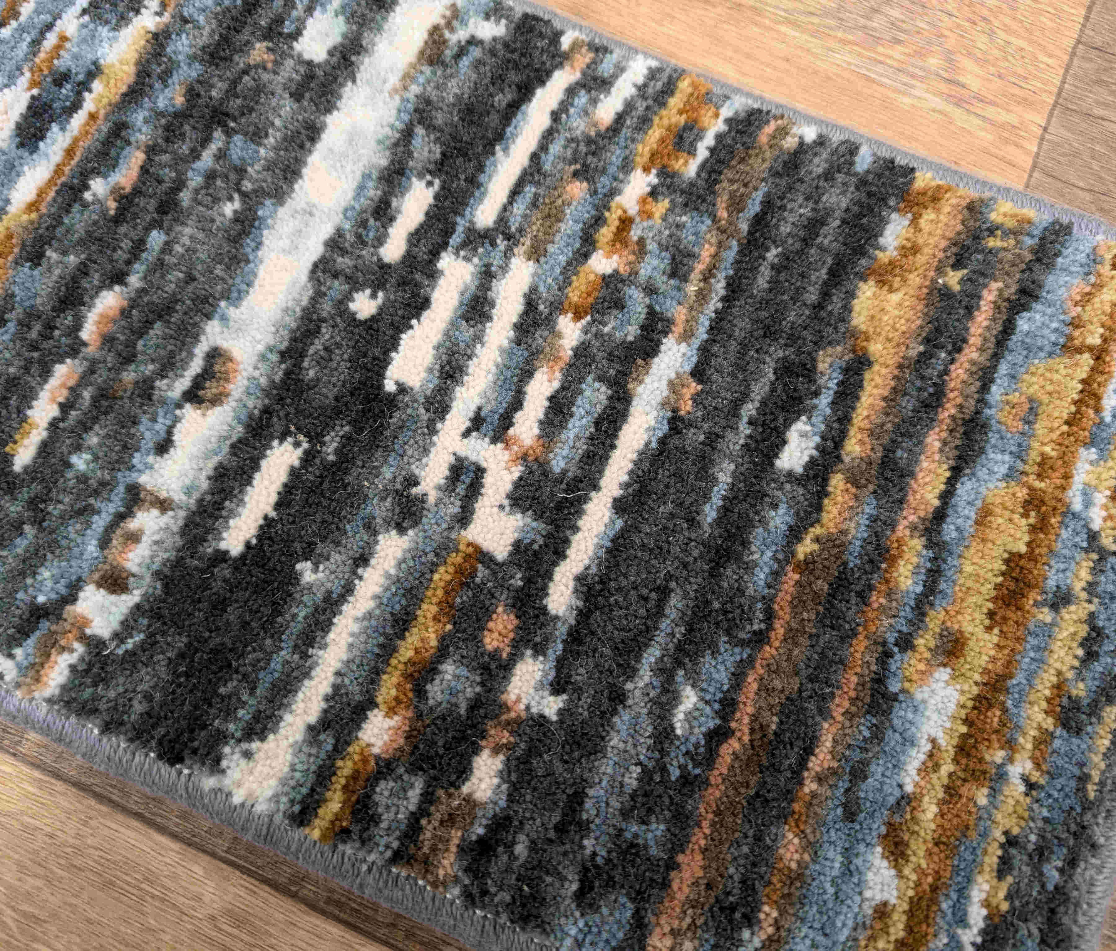 Rug Depot Home Stair Treads Jasper Stair Treads JAS734 Multi 26in-30in-36in-41in with Matching Rugs