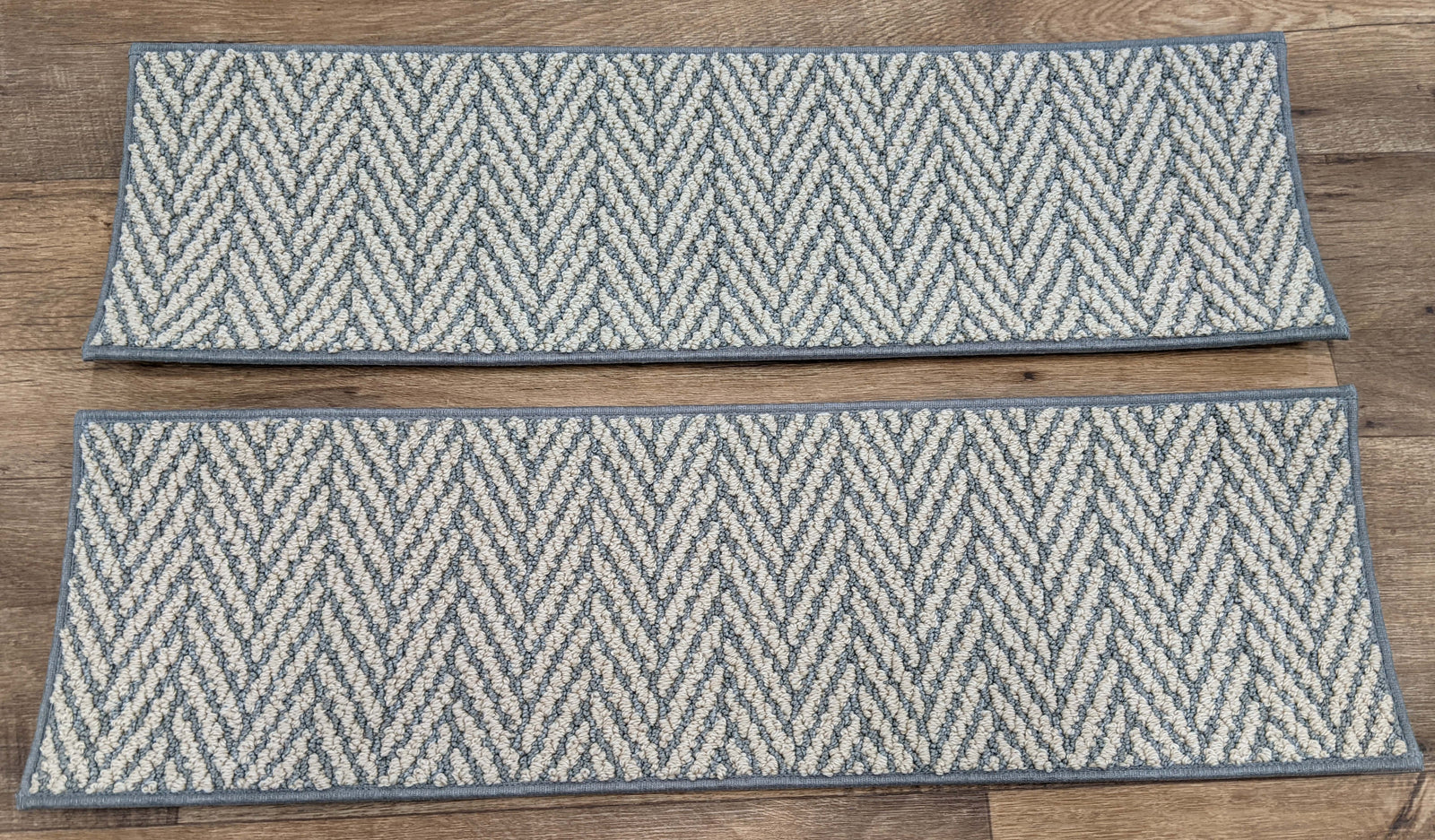 Only Natural Herringbone Stair Treads 30in x 9in Set of 14Pcs
