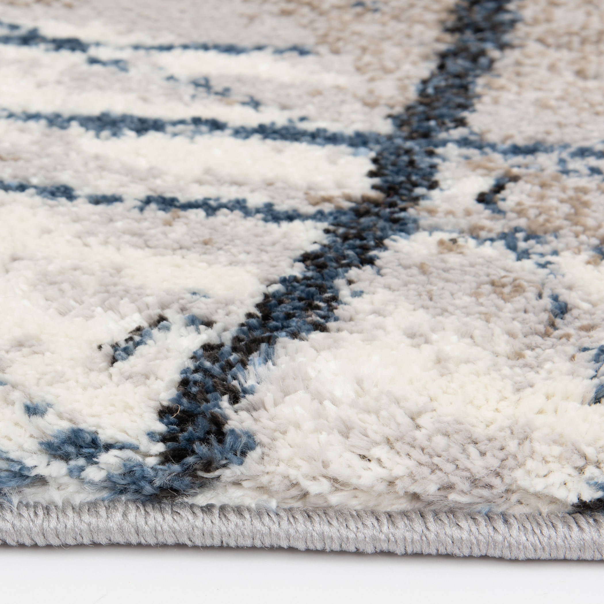Central Oriental Area Rugs Structure Area Rug 6254DD Dalam Grey Brown 13 Sizes