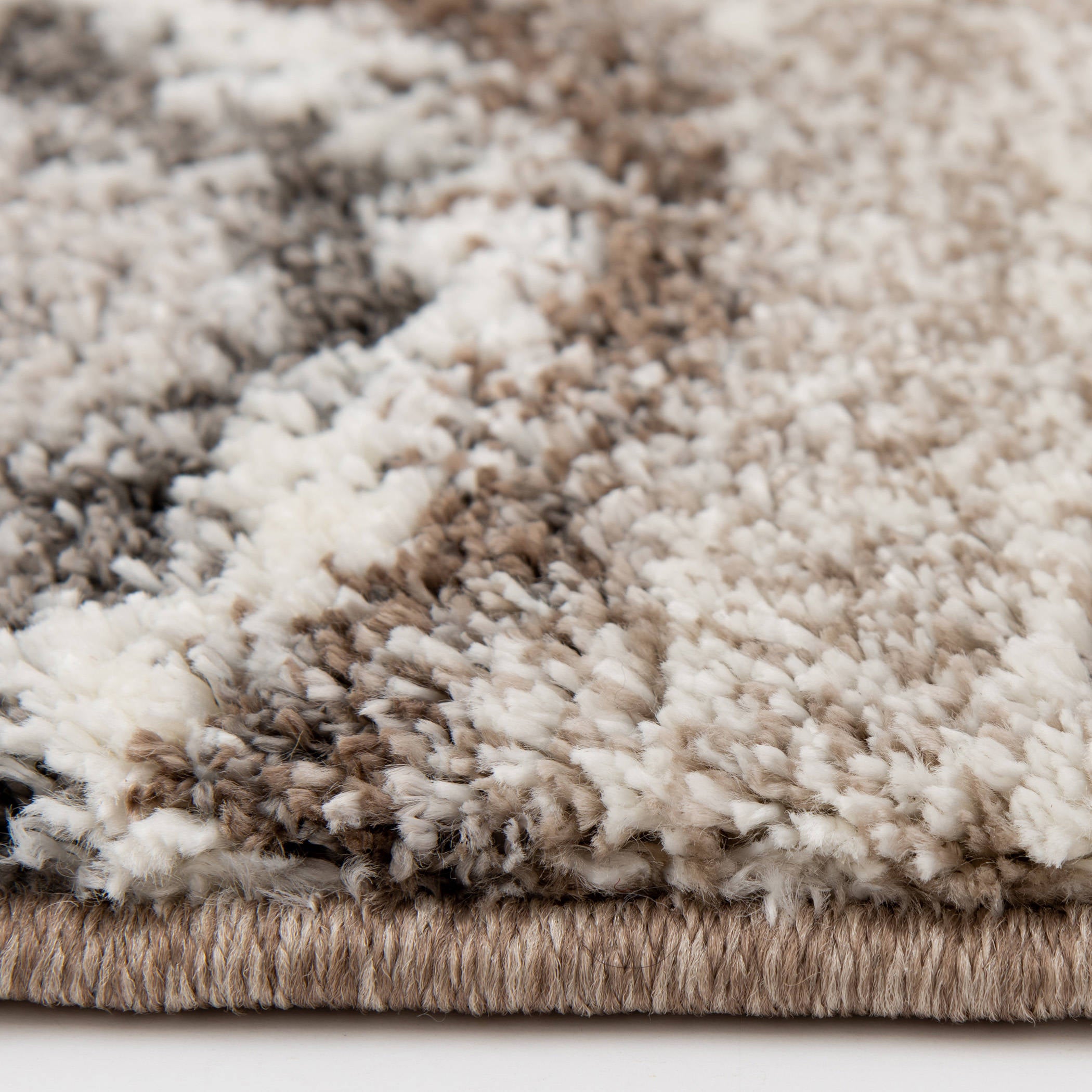 Structure Area Rugs 6255LT Arette Grey Brown Area Rugs 13 Sizes