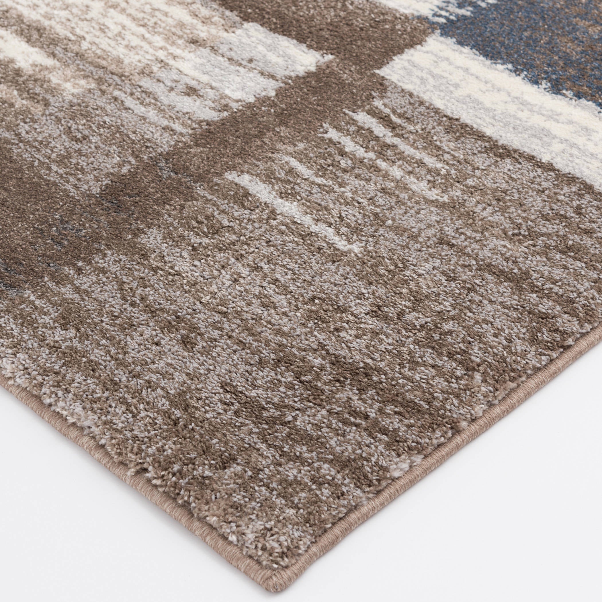 Central Oriental Area Rugs Structure Area Rug 6256 CPA Grey Brown 13 Sizes