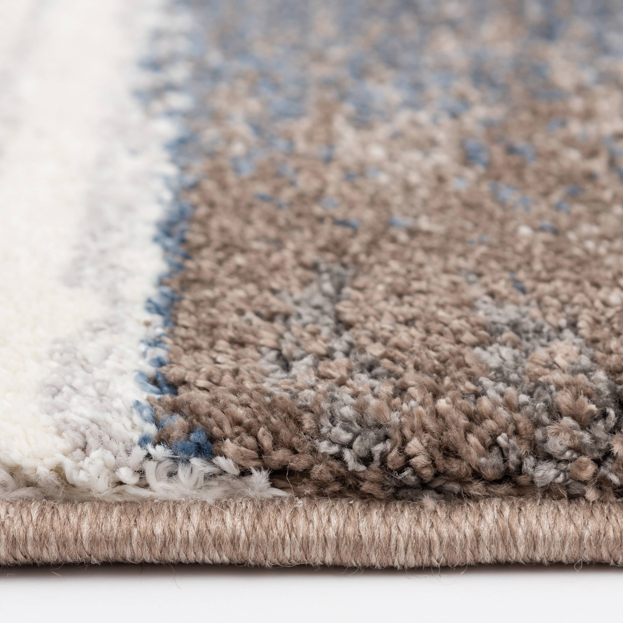 Central Oriental Area Rugs Structure Area Rug 6256 CPA Grey Brown 13 Sizes