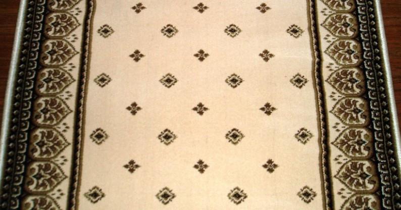 Central Oriental Stair Runner Dimensions Fleur Ivory Stair Runner 4338.14C- 26  Sold By the Foot