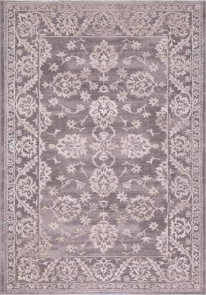 Concord Global  Rugs 2.3 x 7.3 Thema Area Rug and Stair Runner 2981 Beige Grey Poly Made In Turkey